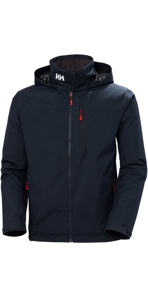 2026 Helly Hansen Hombres Crew Chaqueta Náutica De Capa Intermedia Con Capucha 2.0 34442 - Navy